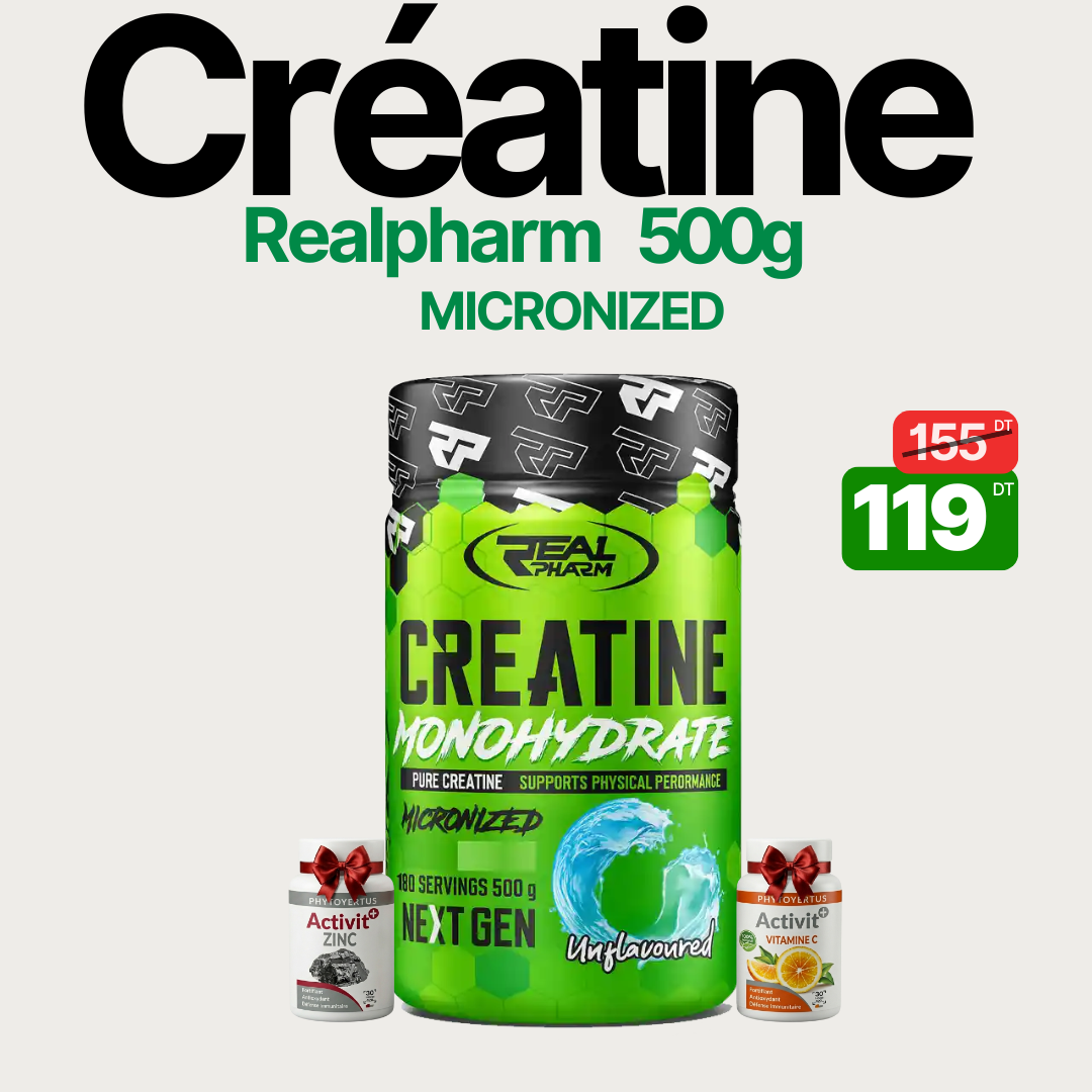 PACK CRÉATINE MICRONIZED POWER & RÉCUPÉRATION