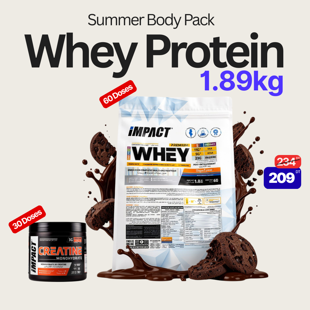 Summer Body Pack – Whey Protein & Créatine Impact