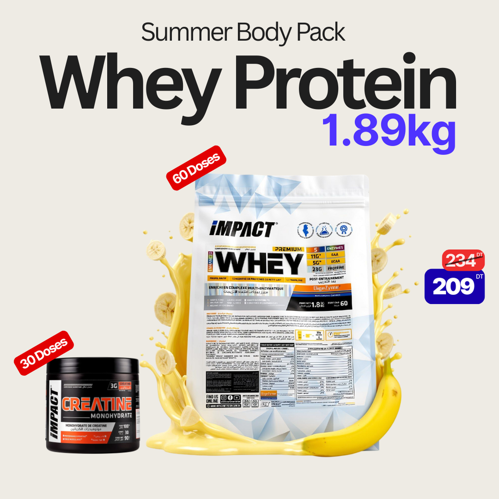 Summer Body Pack – Whey Protein & Créatine Impact