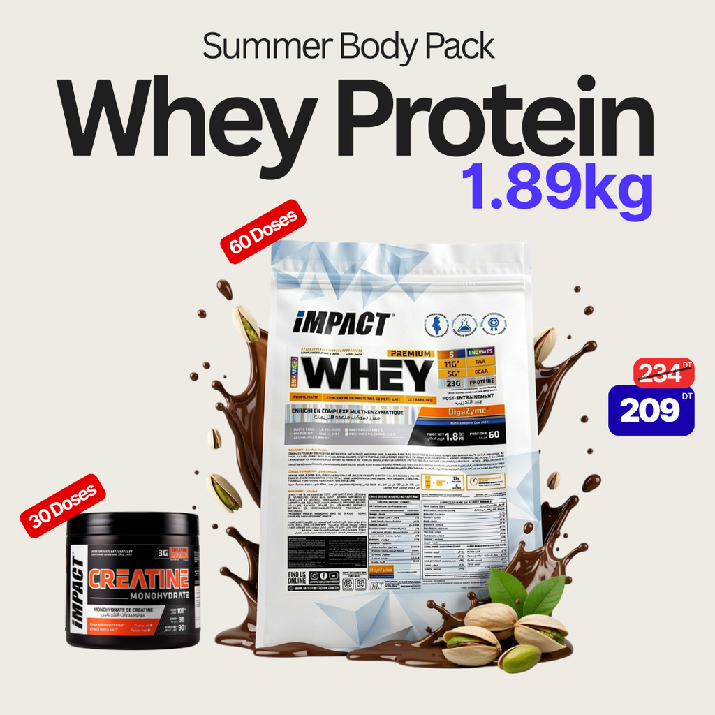 Summer Body Pack – Whey Protein & Créatine Impact