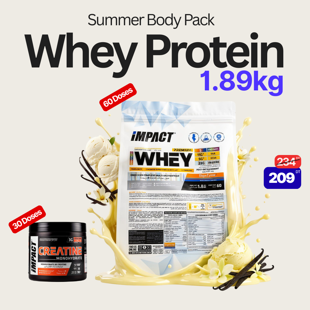 Summer Body Pack – Whey Protein & Créatine Impact