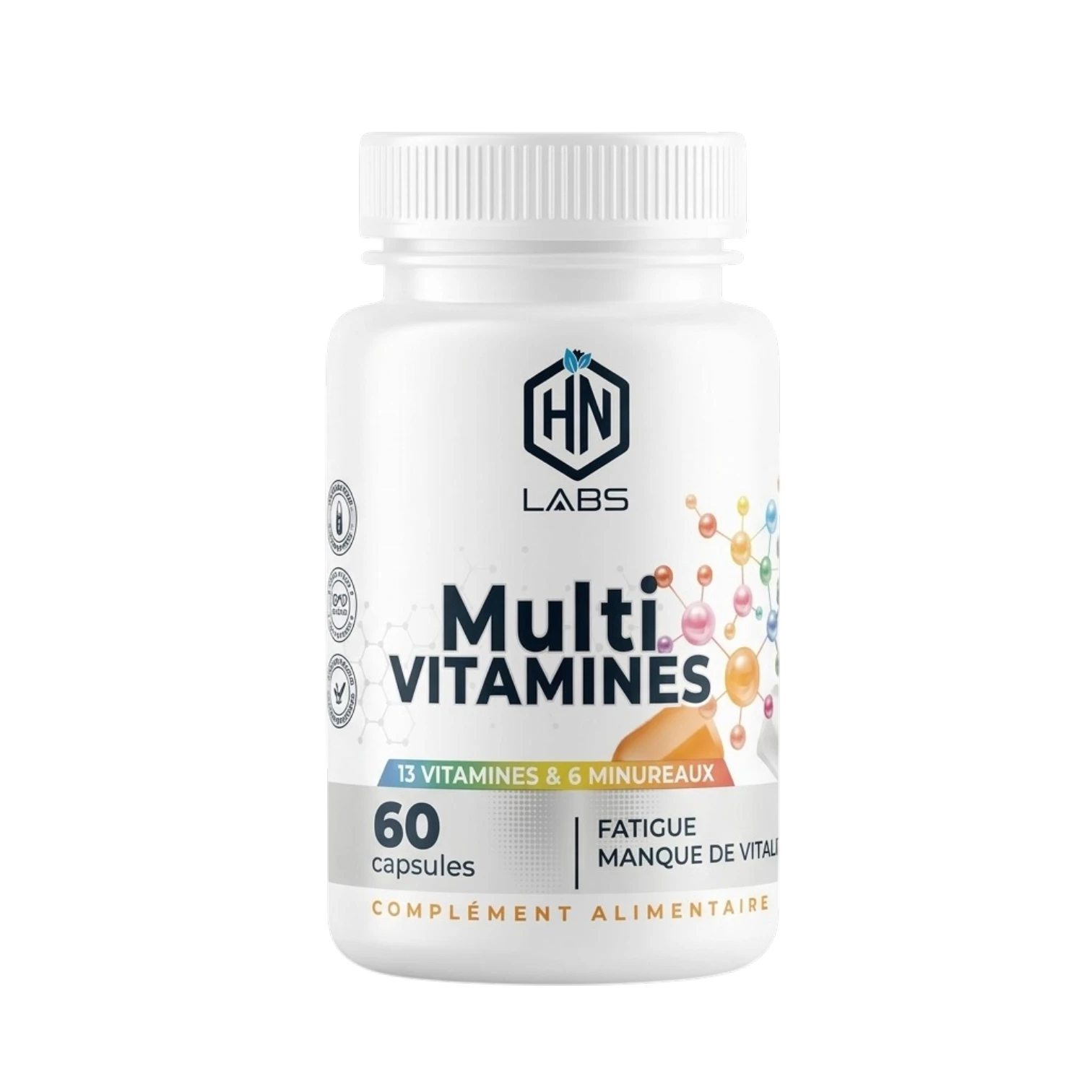 Multivitamines HN Labs – 60 gélules