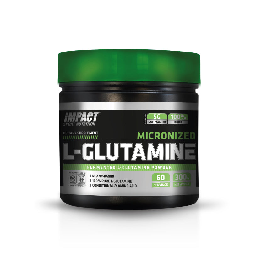 L-Glutamine Micronisée – 100 % Pure – 300gr (60 portions)