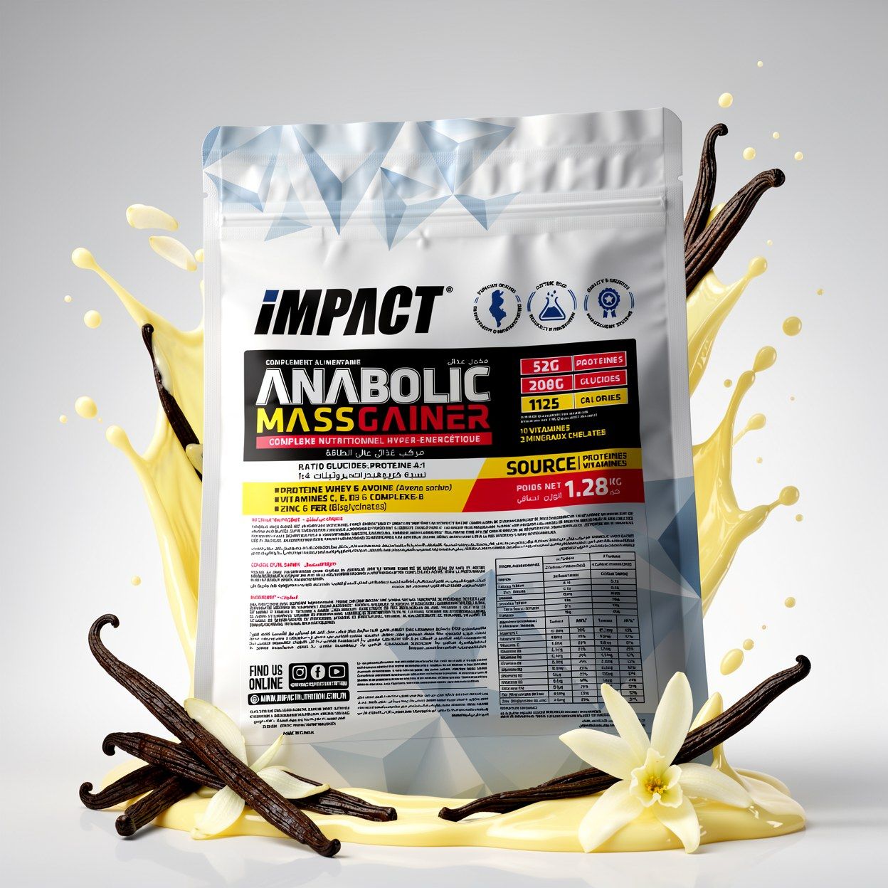 Anabolic Mass Gainer 1.280KG