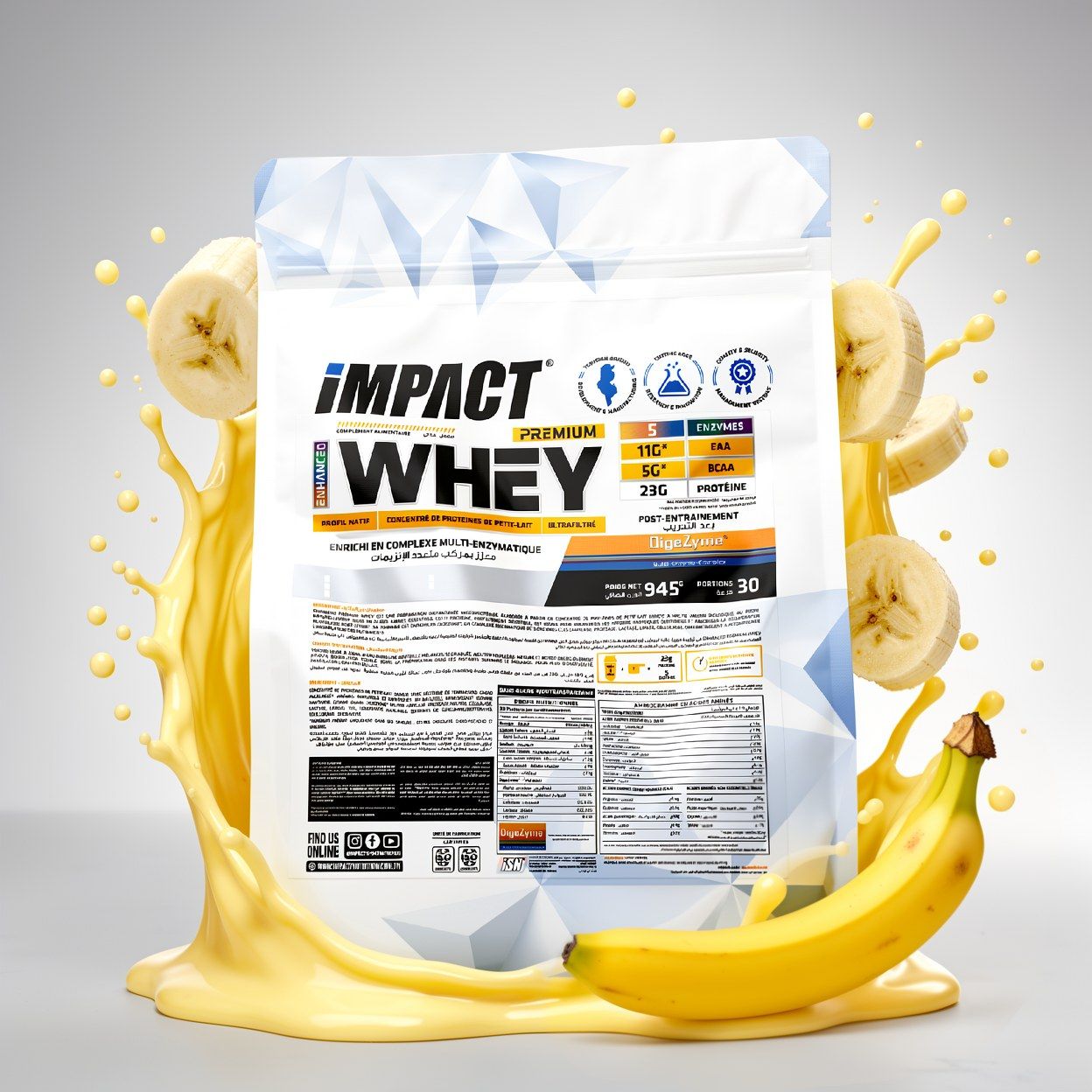 Premium Whey ENHANCED SACHET 945 Gr