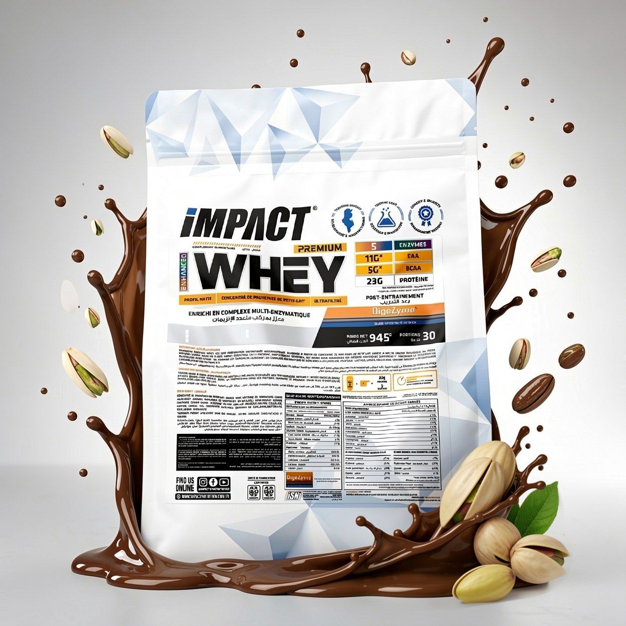 Premium Whey ENHANCED SACHET 945 Gr