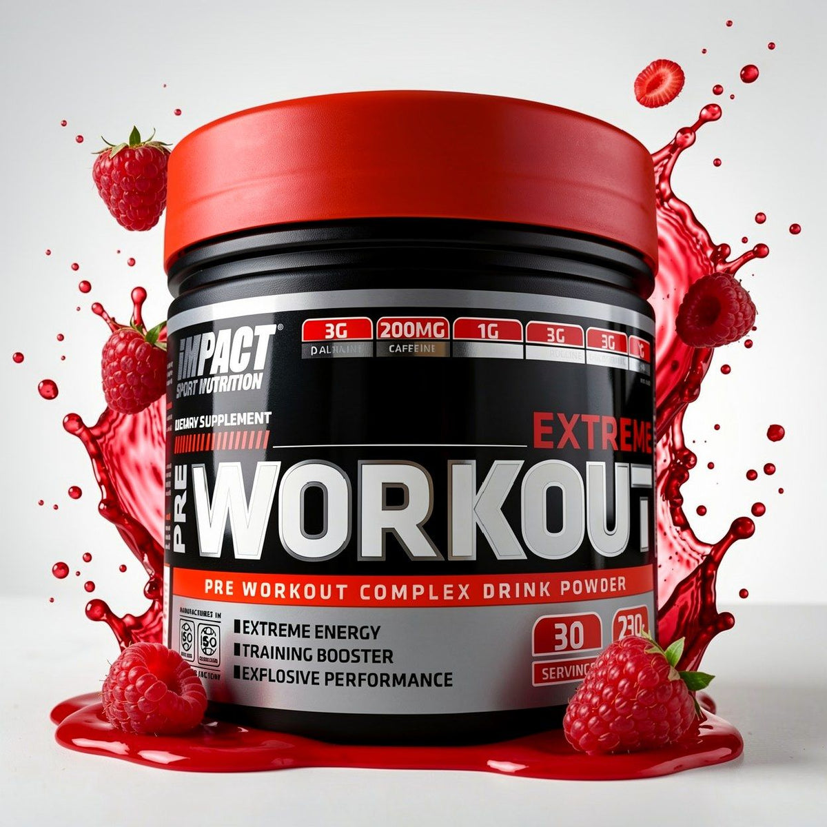 Extreme Pre Workout  IMPACT -230GR