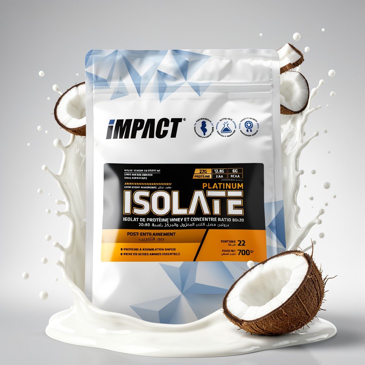 Impact Platinum Whey Isolate 700 Gr