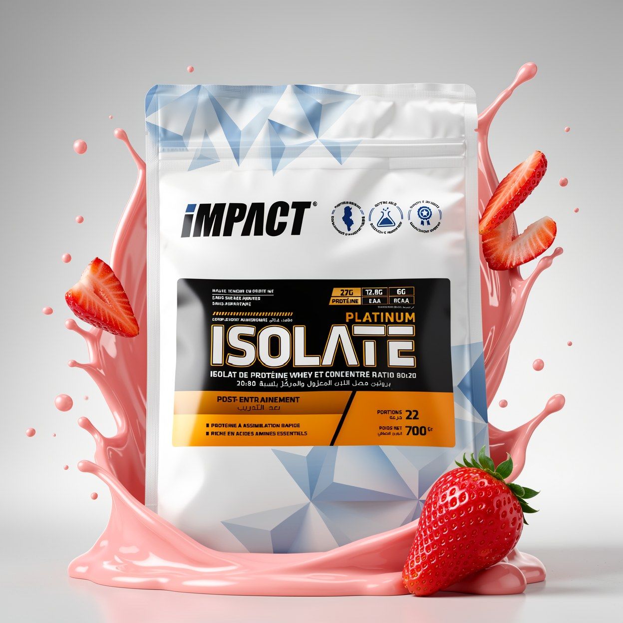 Impact Platinum Whey Isolate 700 Gr