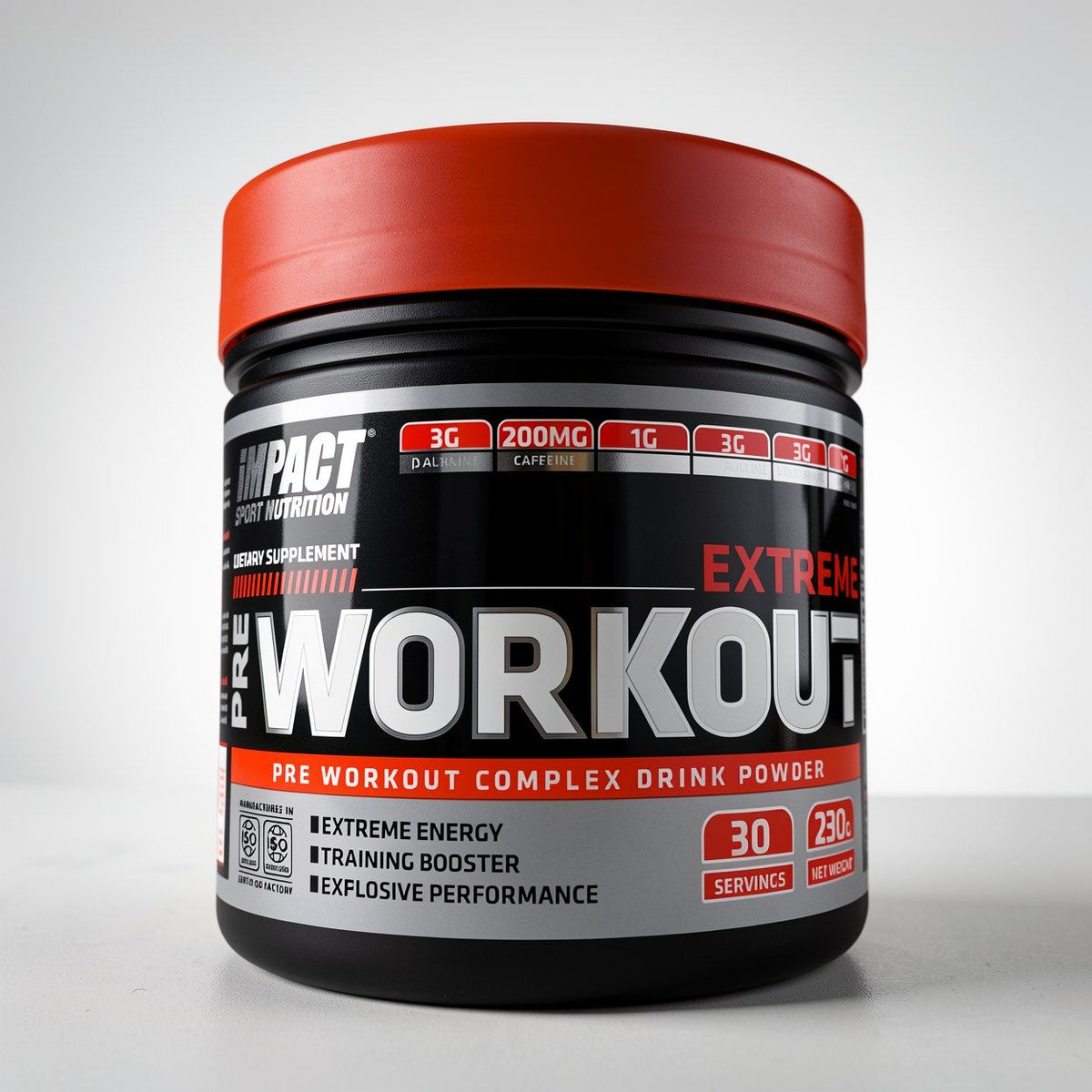 Extreme Pre Workout  IMPACT -230GR