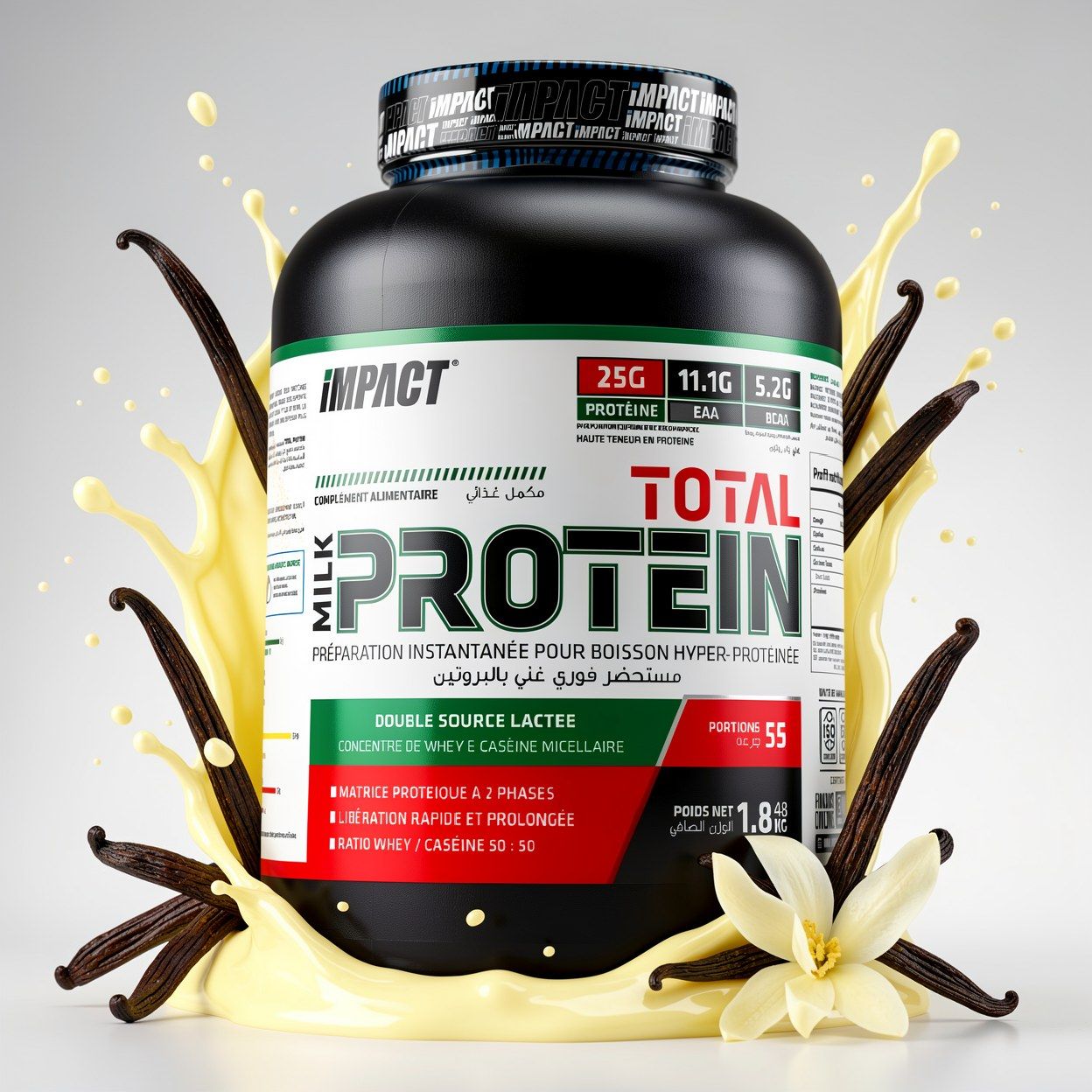 Impact Total Milk Protein 1,8 KG – Whey & Caséine
