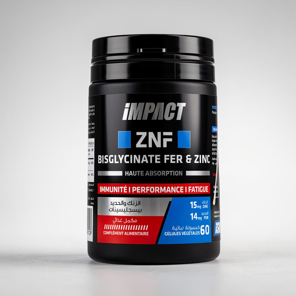 Créatine 1KG + D3K2 + Zinc Bisglycinate et Fer (ZnF)